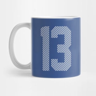 Iconic Number 13 Mug